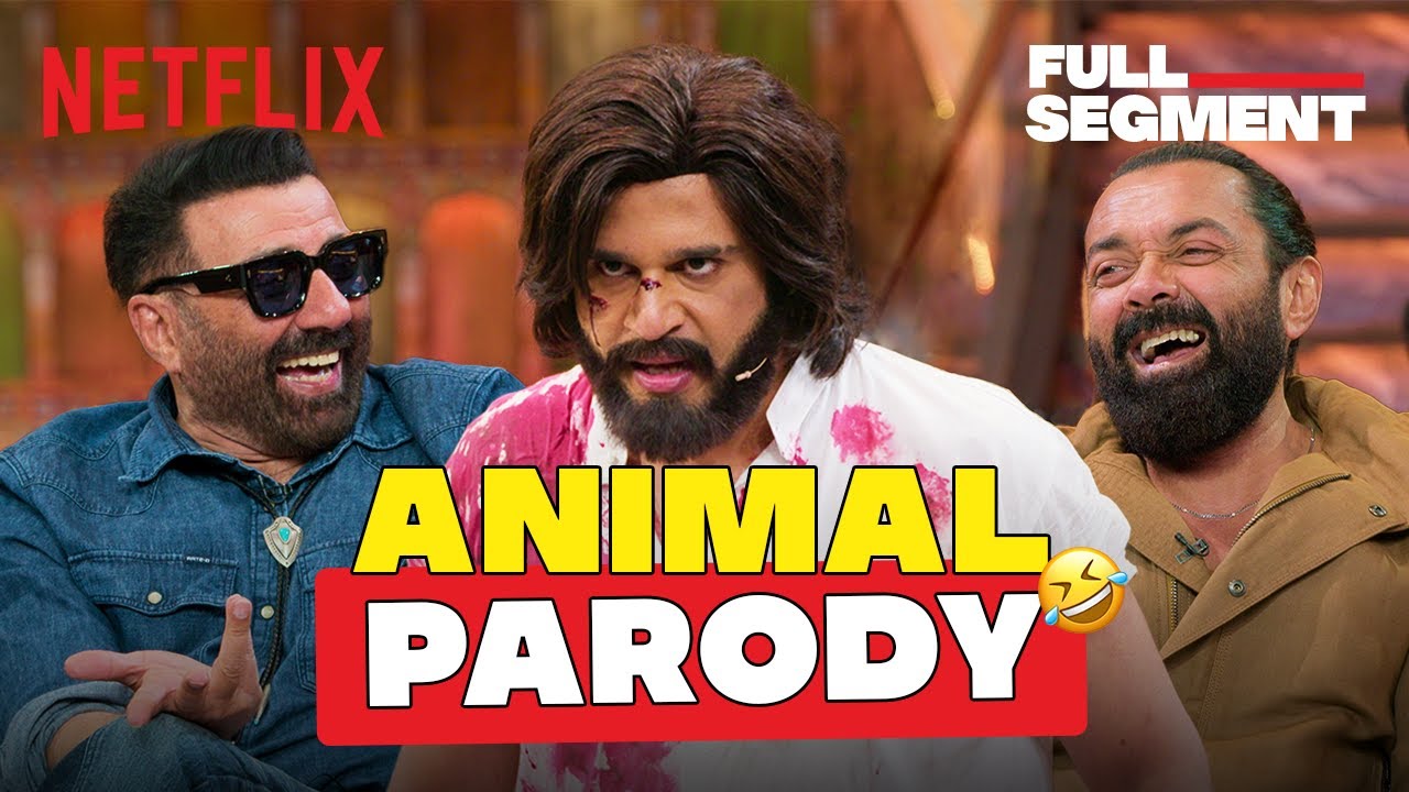 ANIMAL Parody Has Bobby u0026 Sunny Deol ROFL🤣ft.Krushna u0026 Kiku | Episode 6 |#TheGreatIndianKapilShow