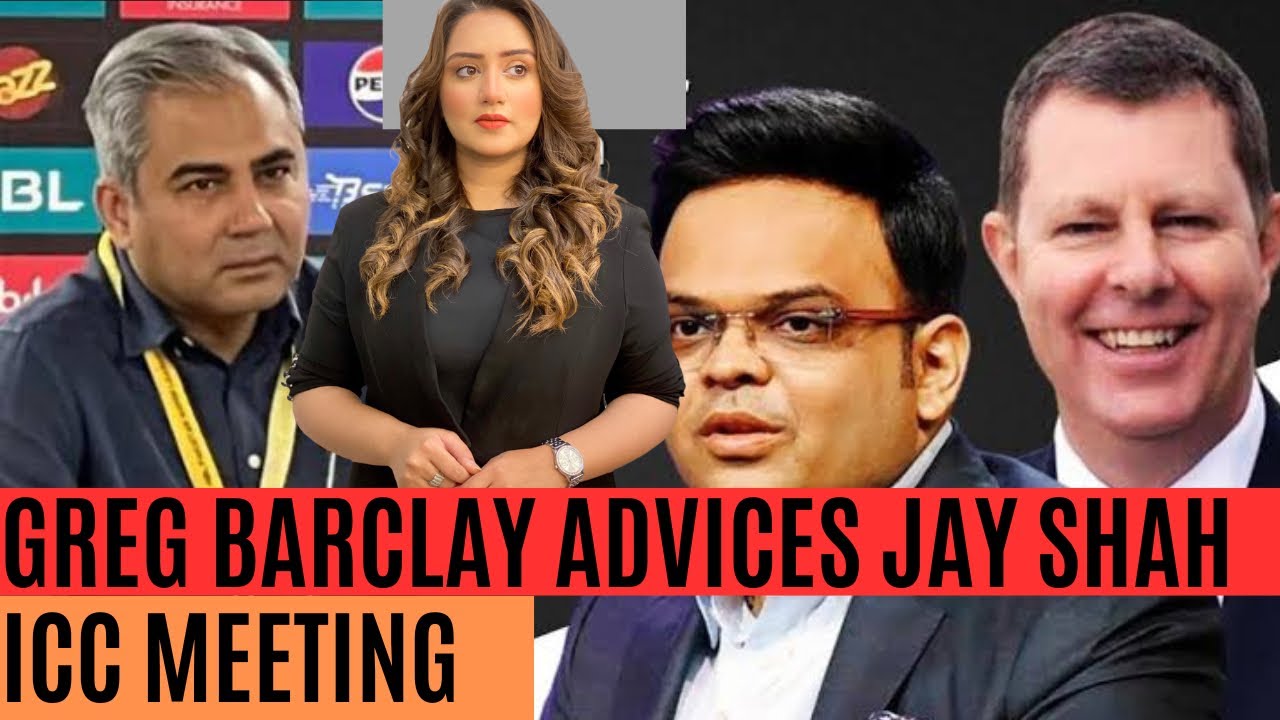 🔴LIVE| Greg Barclay Statement On Jay Shah| Icc Meeting On Champions Trophy| Meerab Zeeshan