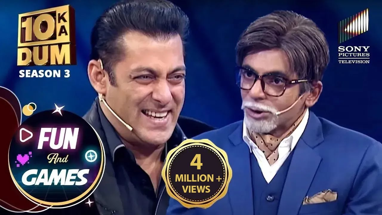 Comedian Sunil Grover ने Amitabh जी का Attire पहनकर DKD के मंच पर खेला KBC Game | DKD | Fun u0026 Games