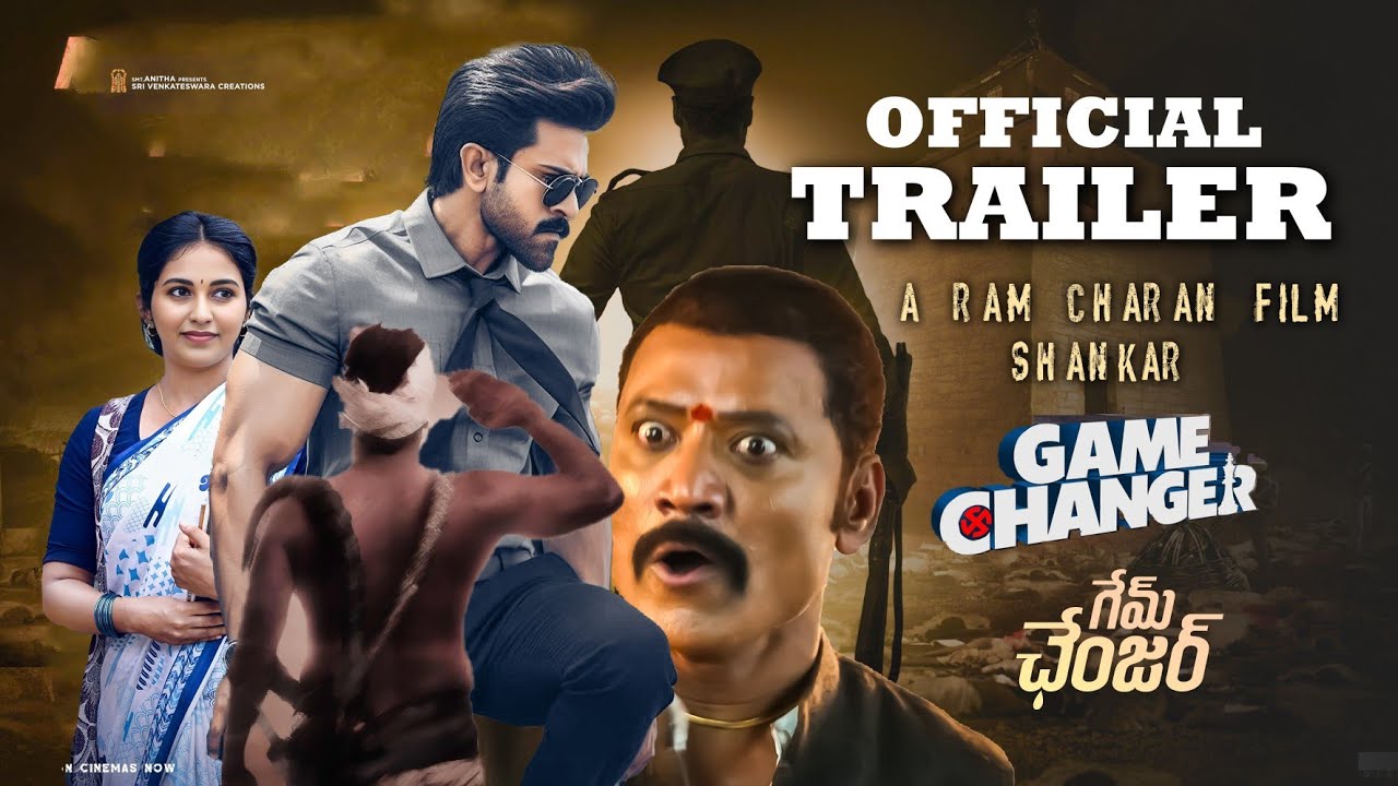 Game Changer Movie – Trailer | Ram Charan | Kiara Advani | S. J. Suryah | Shankar | Dil Raju