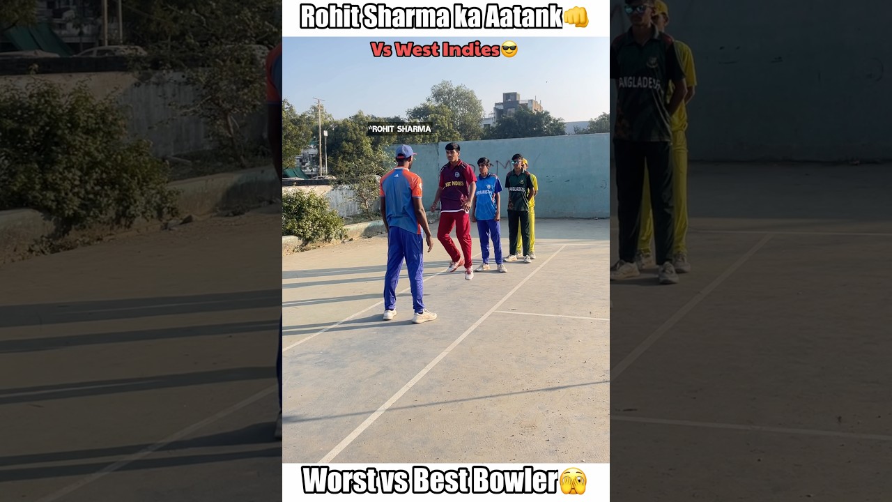 Rohit Sharma Is Aatank😱(Worst Vs Best Bowler🫣) #shorts #cricket