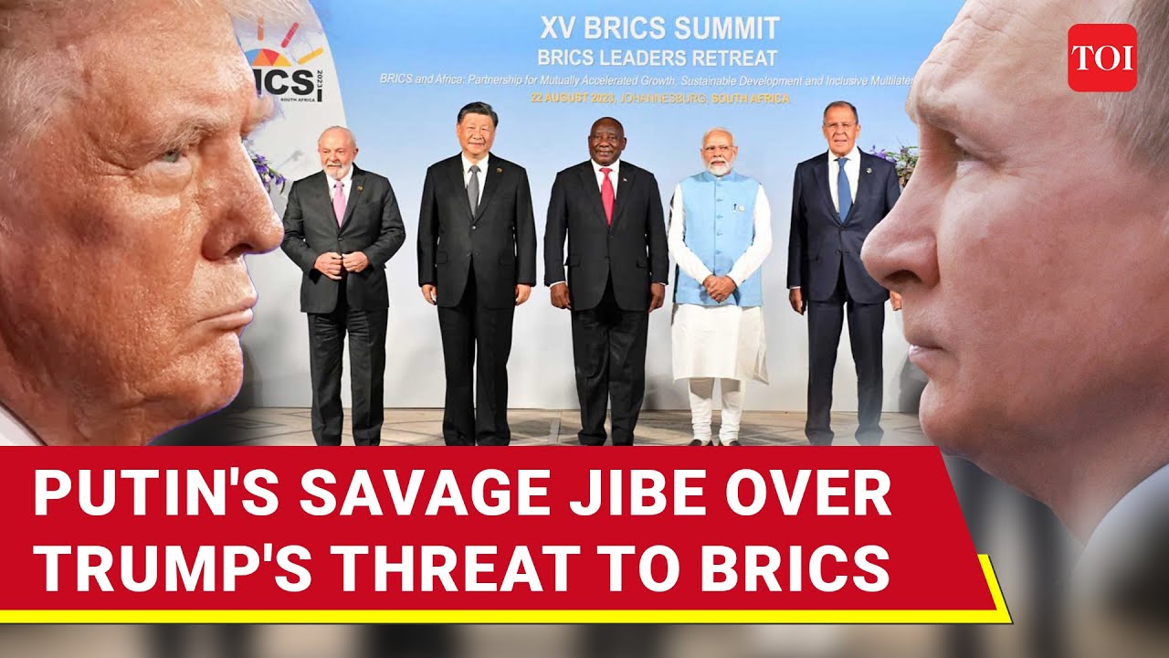 Putin Snubs Trump’s Threat To BRICS Nations: ‘Russia u0026 Allies Will Shun Dollar…’ | Watch