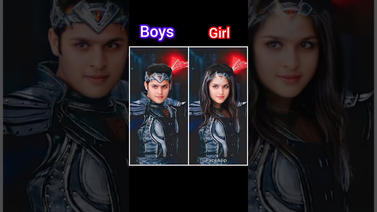 Baal Veer Returns Actors Boys Look Vs Girl Look #shorts #baalveerreturns #balveer #2024