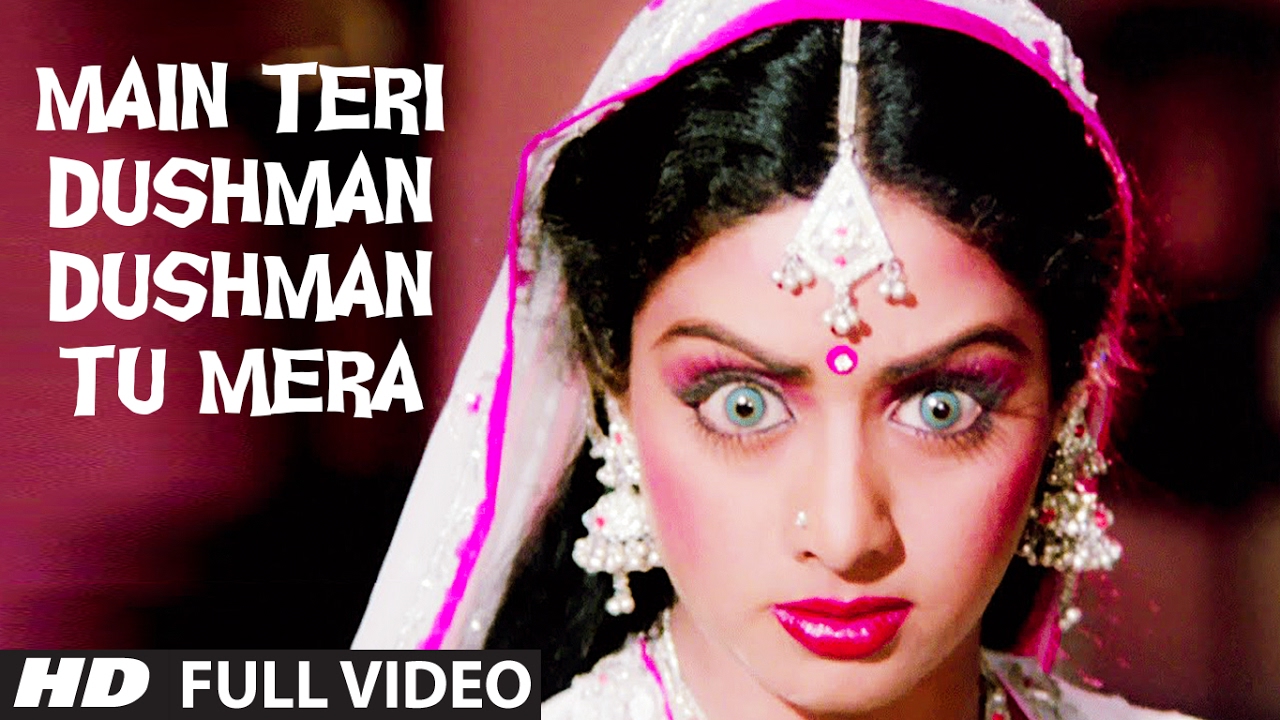 ‘Main Teri Dushman, Dushman Tu Mera’ Video Song | Nagina | Lata Mangeshkar | Rishi Kapoor, Sridevi