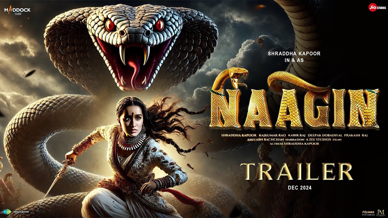 Naagin – Trailer | Shraddha Kapoor | Varun Dhawan | Pankaj Tripathi | Maddock F, Inspired By Stree 2