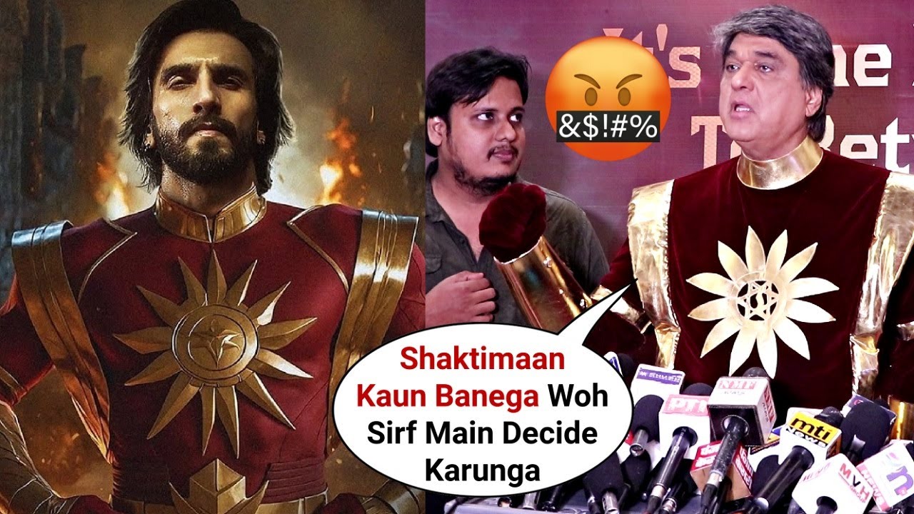 Mukesh Khanna Most ANGRY Reaction On Ranveer Singh In And As SHAKTIMAAN Movie!