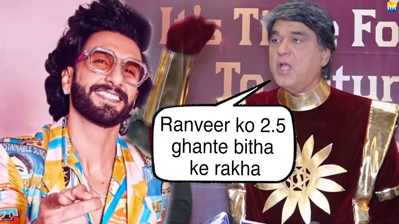 Ranveer Singh Begged Me For 2.5 Hours For Shaktimaan’s Role, Says OG Mukesh Khanna