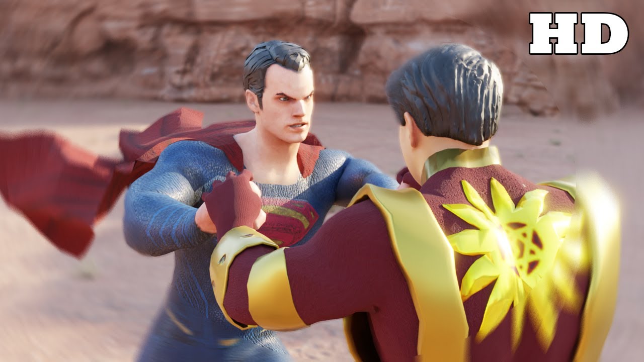 Shaktiman Vs. Superman – Animation Fight