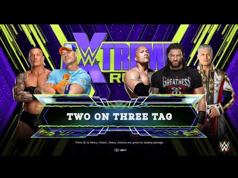 WWE LATEST TWO ON THREE 2024 MATCH 😱 RANDY ORTON AN JHON CENA VSTHE  ROCK AN ROMAN REIGNS AN CODY