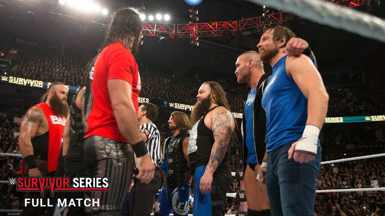 FULL MATCH – 5-on-5 Traditional Survivor Series Tag Team Elimination Match: Survivor Series 2016