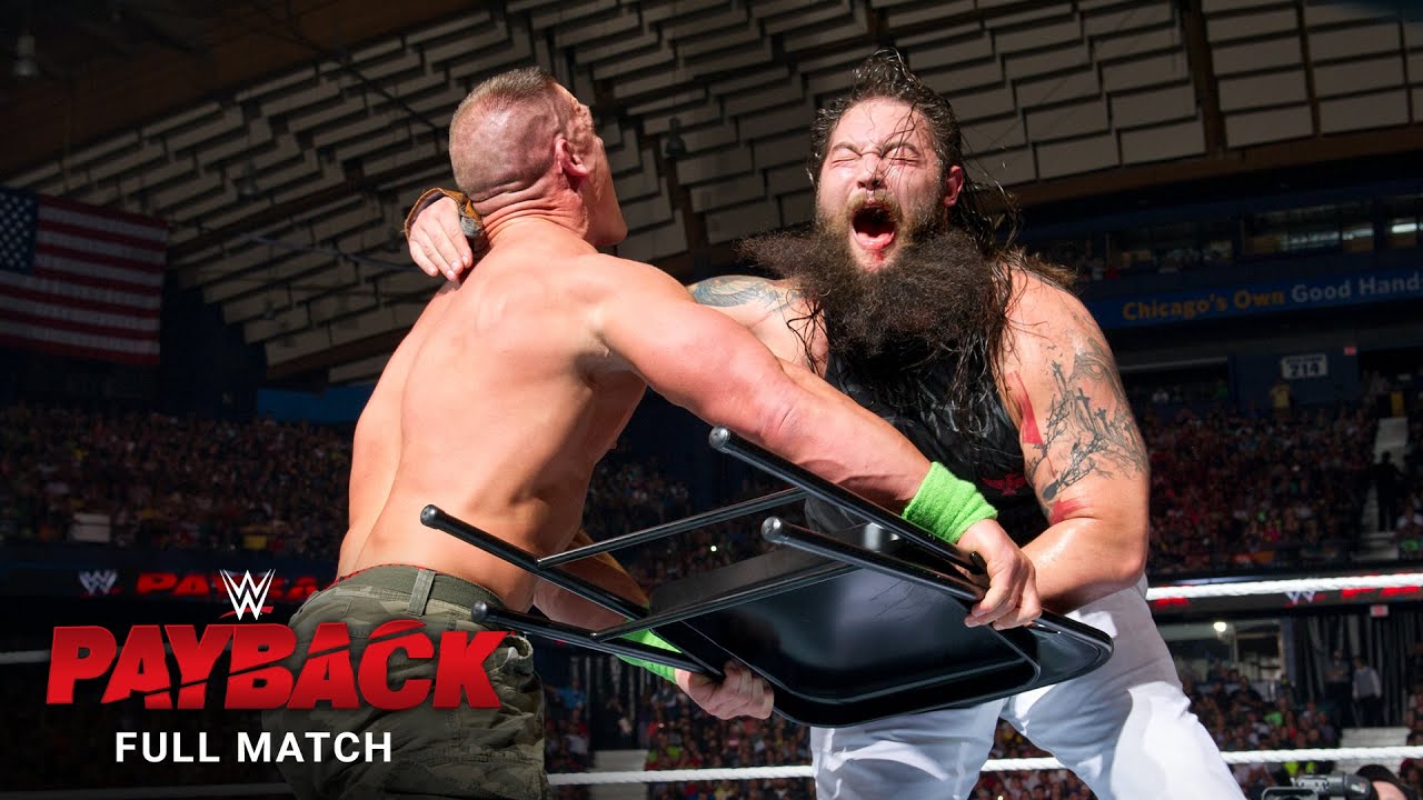 FULL MATCH – John Cena Vs. Bray Wyatt – Last Man Standing Match: WWE Payback 2014