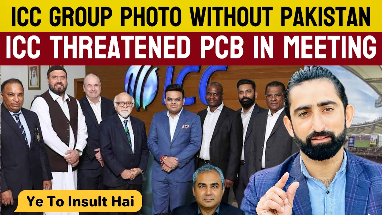 ICC Group Photo Without Pakistan | Warning For PCB | ICC Champions Trophy 2025 | Mohsin Naqvi