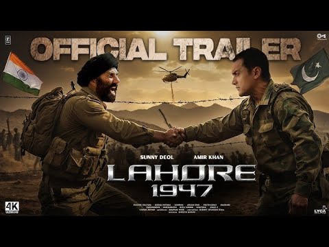 🤗 Lahore 1947 – Official Trailer 😱 | Sunny Deol | Preity Zinta | Aamir Khan | Rajkumar Santoshi