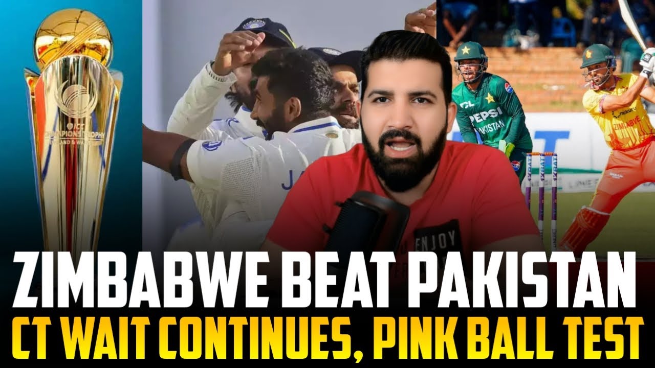 ZIM Beat PAK In Another Thriller | Champions Trophy Wait Continues | India Vs AUS Pink Ball Test