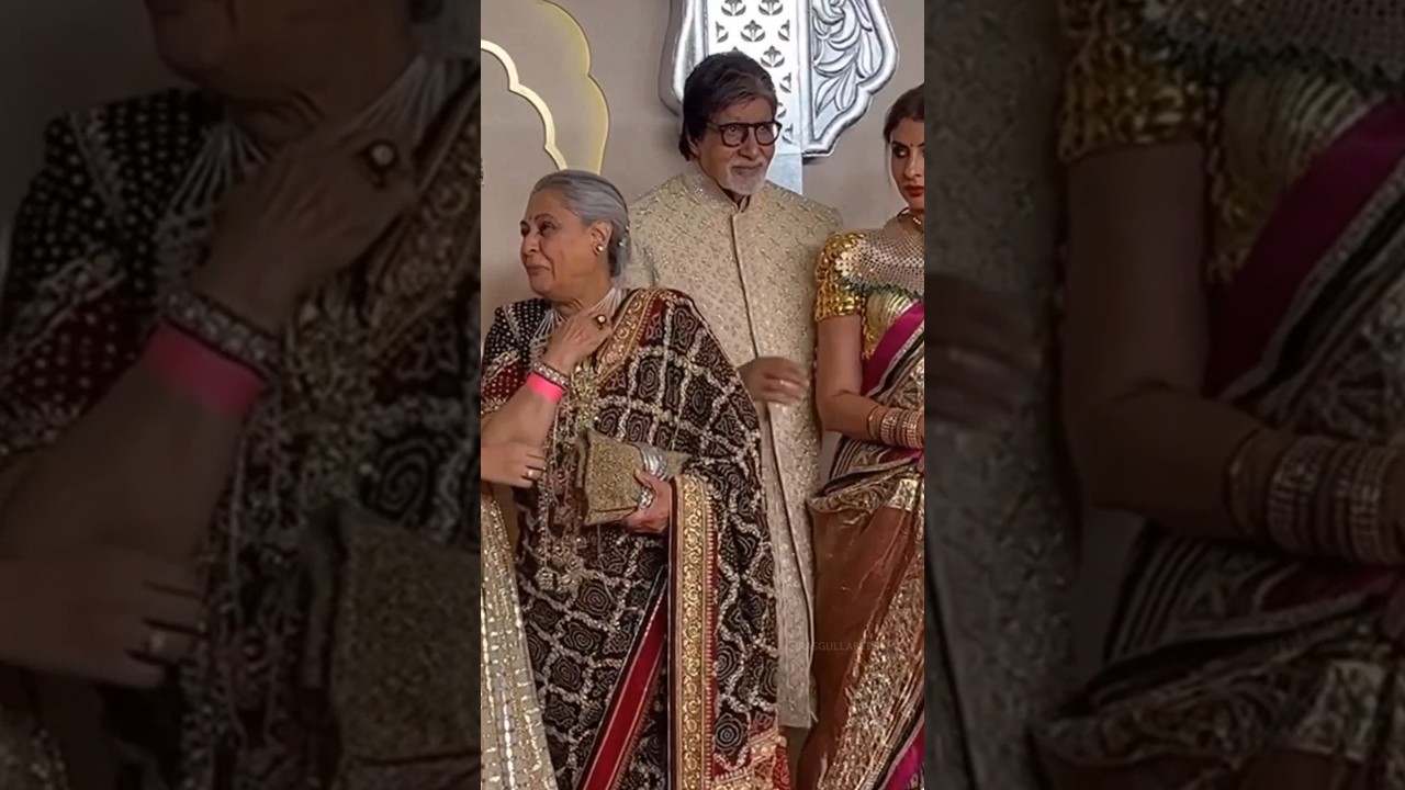 Jaya Bachchan Amitabh Bachchan Shweta Bachchan Nanda Navya Naveli Nanda Anant Radhika Wedding