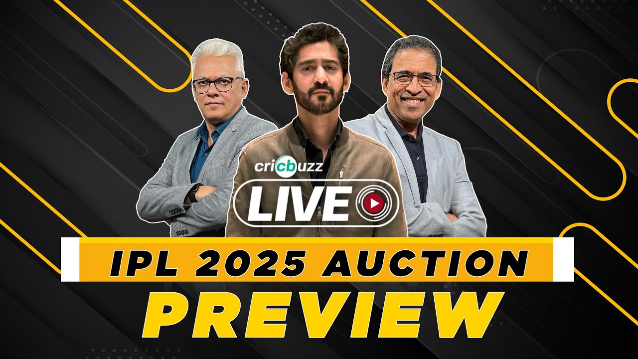 Cricbuzz Live: IPL 2025 Auction Special Ft. Harsha Bhogle, Joy Bhattacharjya u0026 Gaurav Kapur