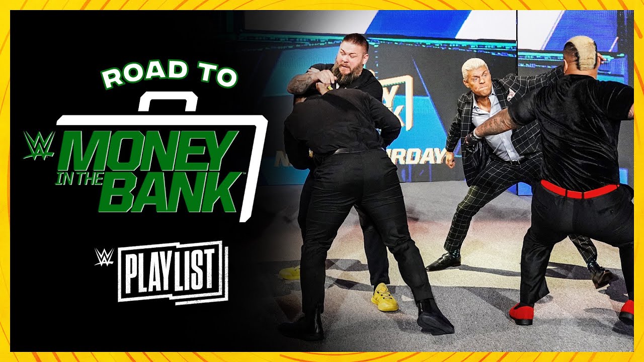 Cody Rhodes, Randy Orton u0026 Kevin Owens Vs. Bloodline – Road To Money In The Bank 2024: WWE Playlist