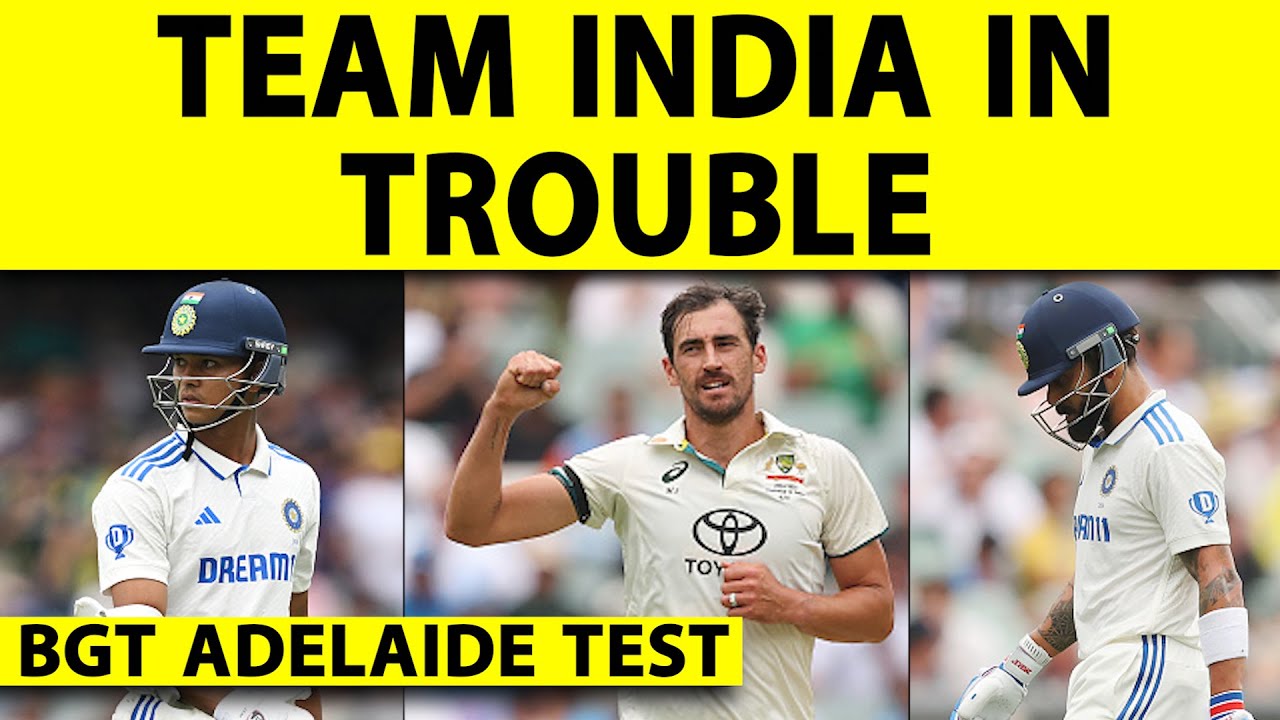 🔴BGT ADELAIDE TEST: 69/1 SE 81/4, COLLAPSE SE BURI FANSI INDIA, AB ROHIT-PANT SE CHAHIYE PARTNERSHIP