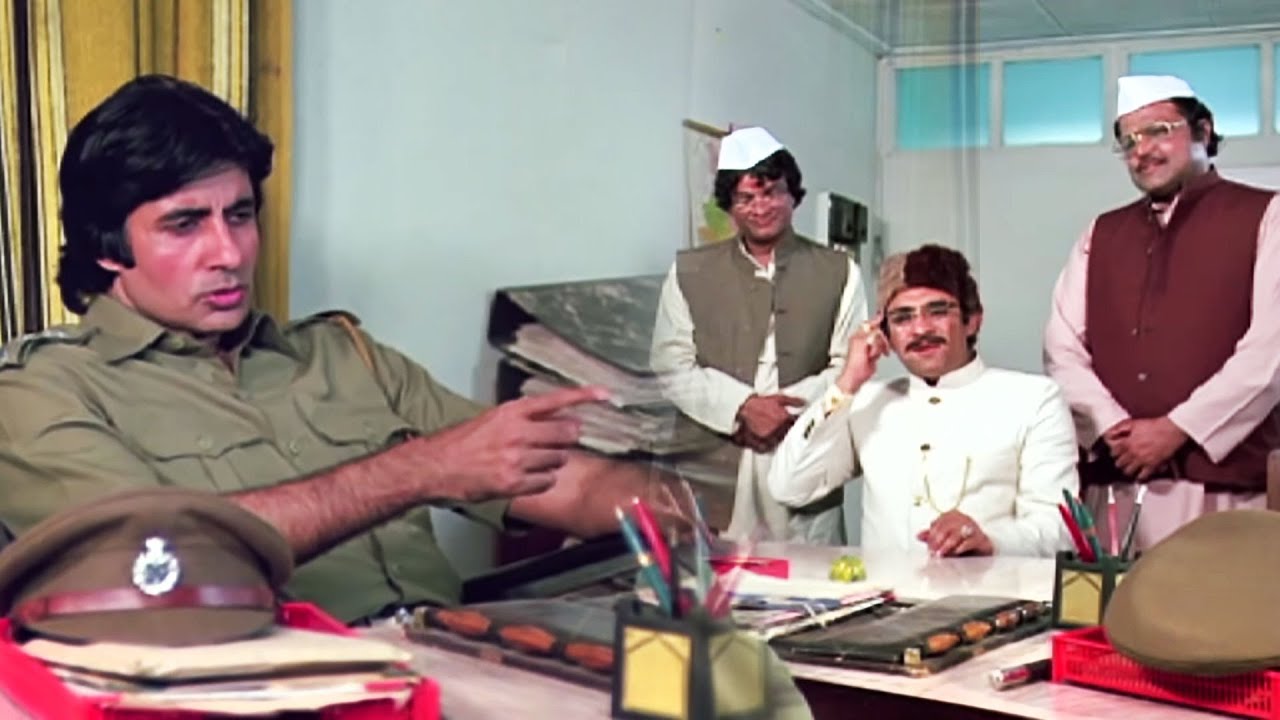 When The Leader Came To Amitabh’s Office To Get Rid Of His Spoons – Amazing Bollywood Scene