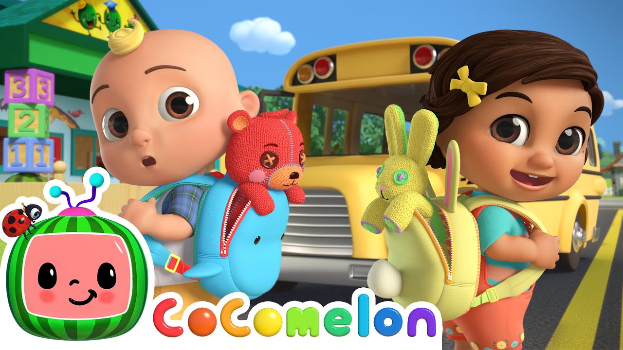 Nina’s First Day Of School | CoComelon Nursery Rhymes u0026 Kids Songs #AD