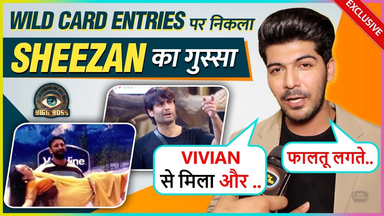 Sheezan Unhappy With Wild Card Entries In BB18, Reacts On Vivian’s Game, Chahat-Rajat u0026 More