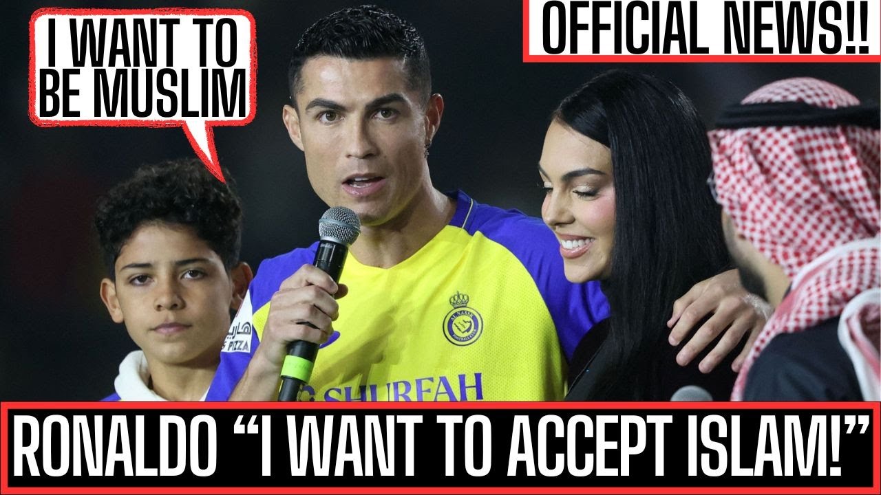 RONALDO ABOUT TO ACCEPT ISLAM!! – BREAKING NEWS