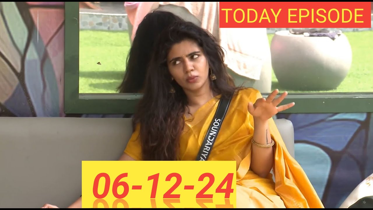 Bigg Boss 8 Tamil Today Day 61 Episode 62 – 06 December 2024