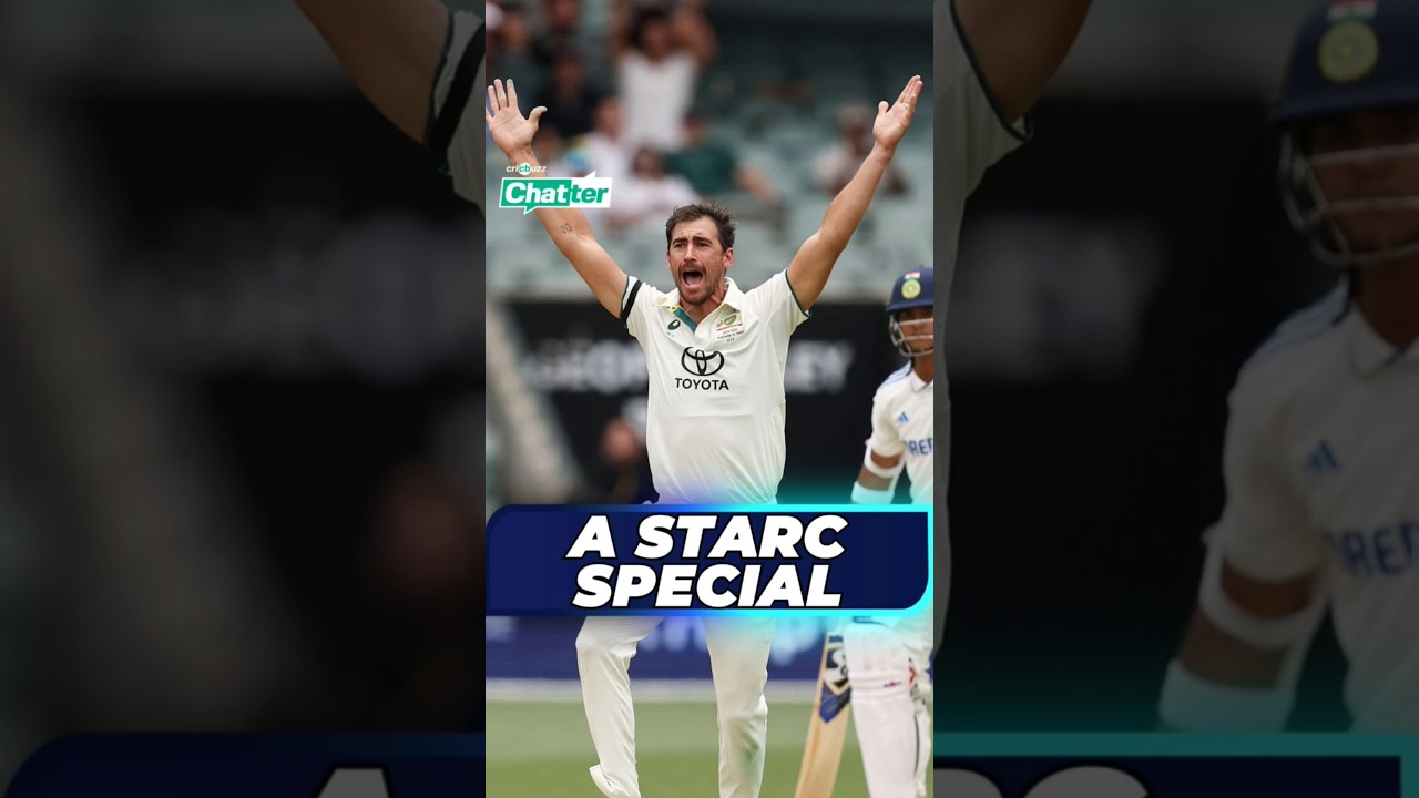 A #Starc Special 🔥 #AUSvIND