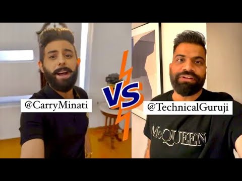 Carryminati Roast Technical Guruji || CarryMinati New Roast Video || Roast Video | @CarryMinati