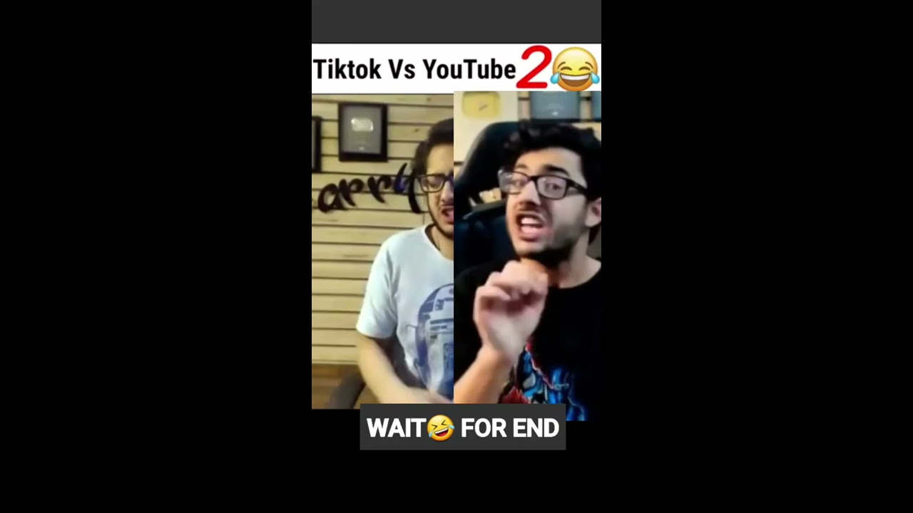 Carryminati Roast Tik Tok Vs YouTube THE END @Tik Tok 💣 Vs YouTube 👻 Who Is Best ?