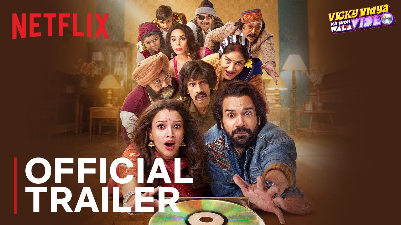 Vicky Vidya Ka Woh Wala Video | Official Trailer | Rajkummar Rao, Triptii Dimri | Netflix India