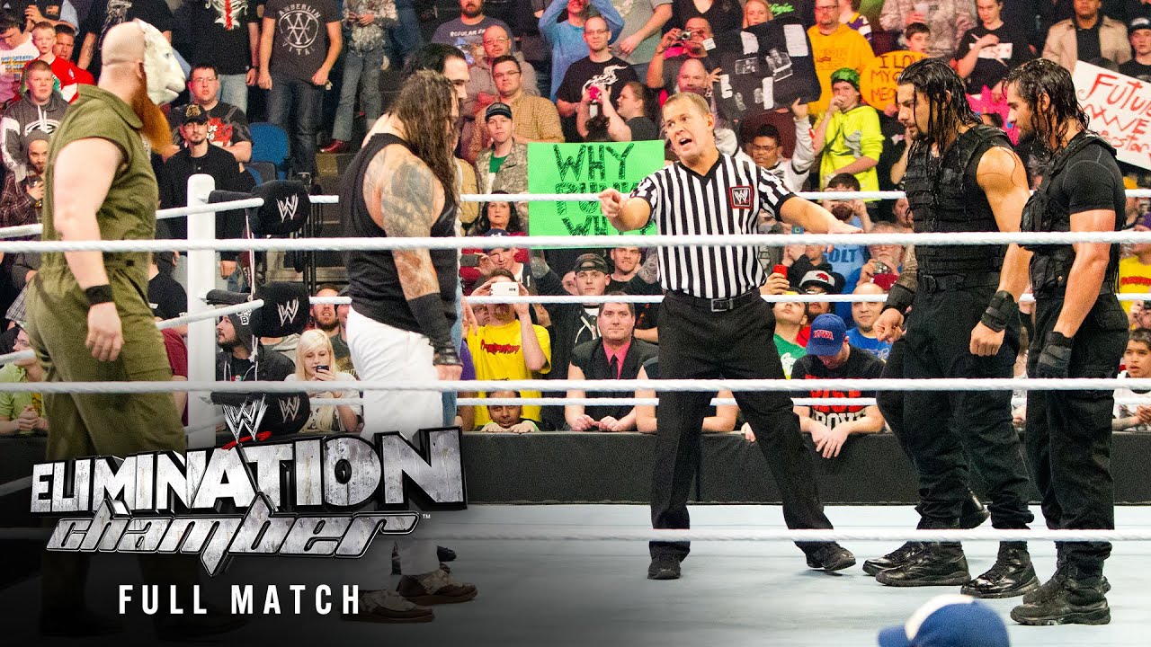 FULL MATCH — The Wyatt Family Vs. The Shield: WWE Elimination Chamber 2014