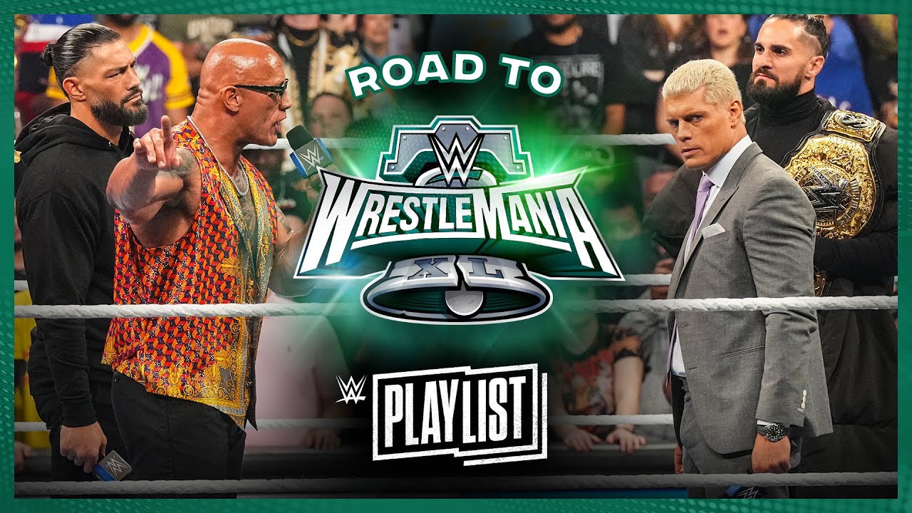 The Rock u0026 Roman Reigns Vs. Cody Rhodes u0026 Seth Rollins – Road To WrestleMania XL: WWE Playlist