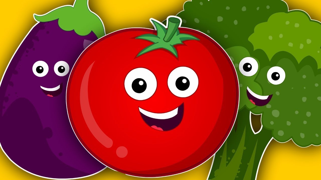 Vegetable Song For Kids I Classic Nursery Rhymes I English Songs For Kids I English Poems