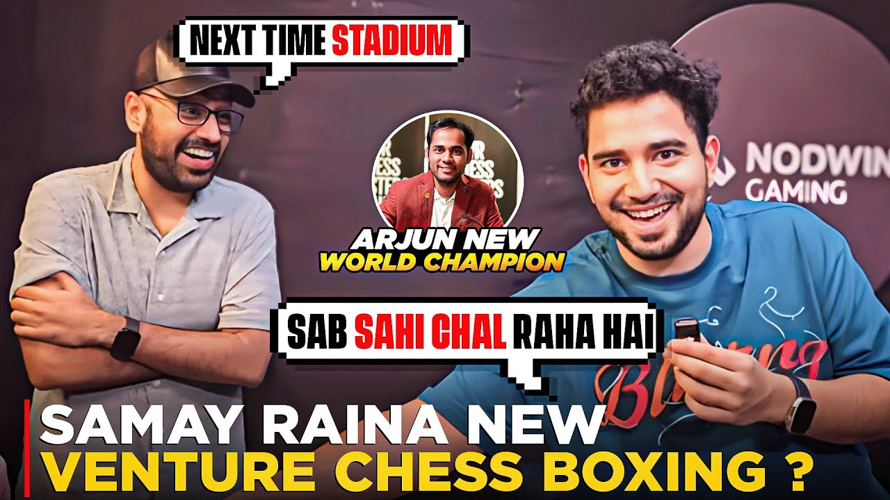 Samay Raina On His New Venture Chess Boxing 🤣🤣