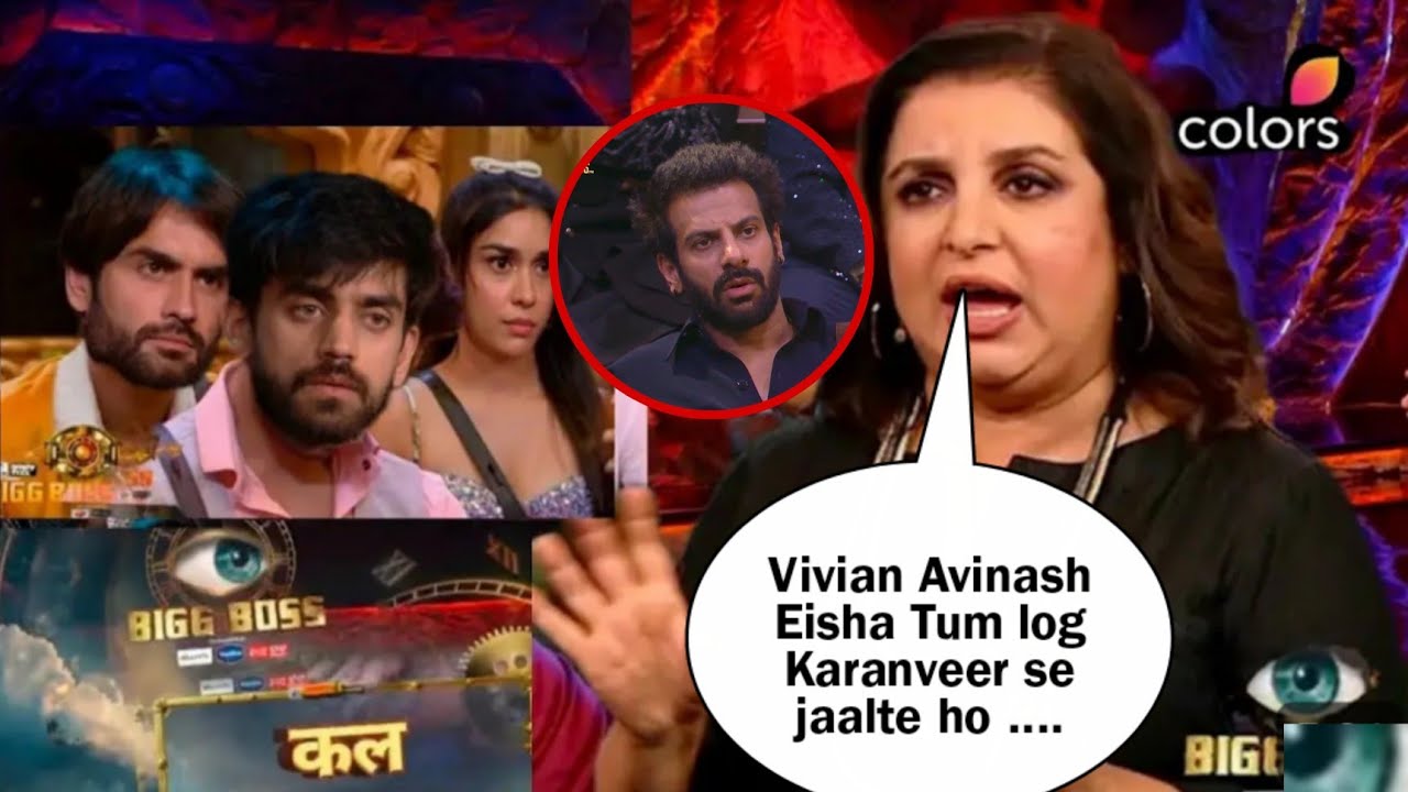 Bigg Boss18 Wkv New Promo Farah Blast On Vivian Avinash Eisha, Support Karanveer Digvijay Justice!