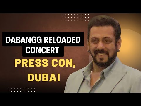 Salman Khan SHINES At Dabangg Reloaded Concert Press Con | Dubai | Faridoon Shahryar