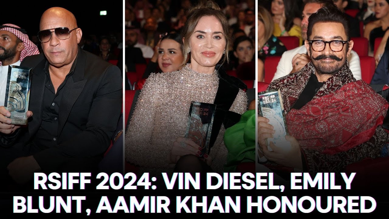 RSIFF 2024: Vin Diesel, Emily Blunt, Aamir Khan Honoured; Eva Longoria, Kareena Kapoor Turn Heads