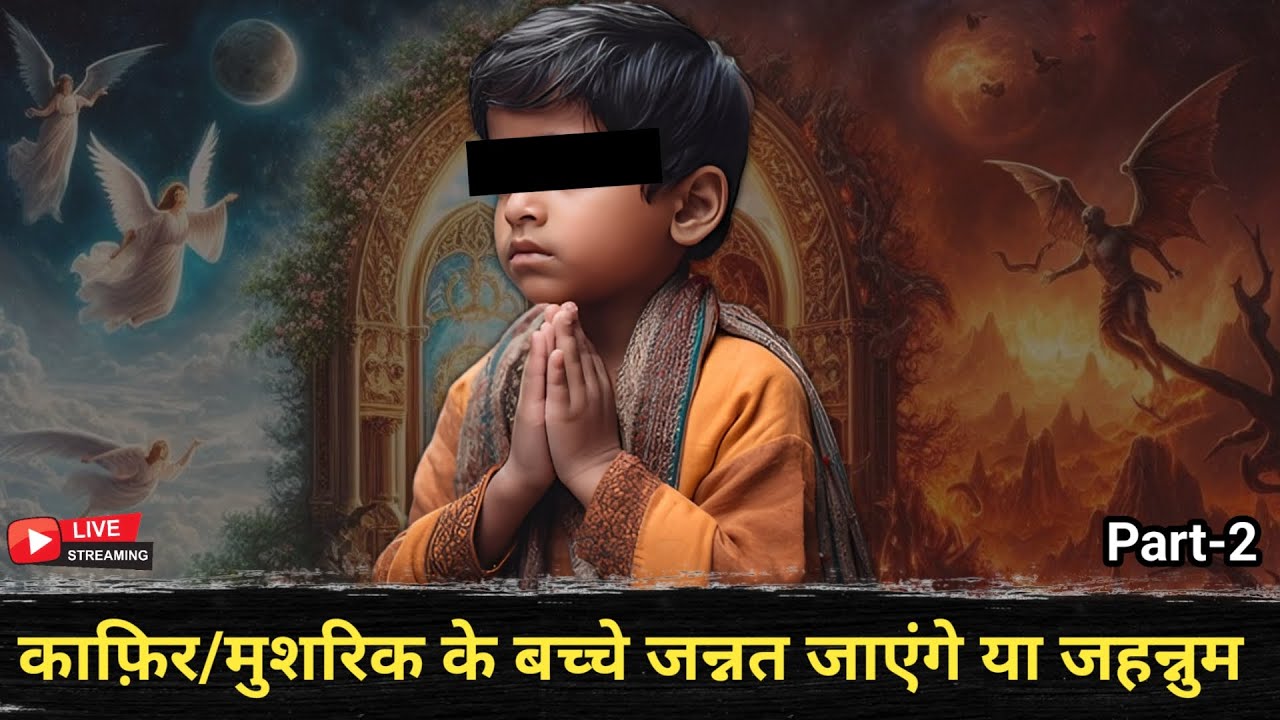 Kafir Aur Mushrik Ke Bachpan Mein Hui Maut Wale Bacche Jannat Jayenge Ya Jahannum – Pt. 2