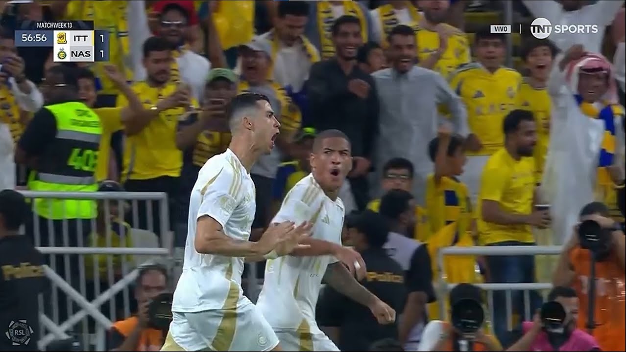 Cristiano Ronaldo Vs Al Ittihad 1⚽️ 06/12/2024 1080i HD