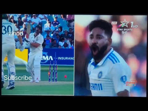 Travis Head Vs Siraj Wicket Fighting Scene #indvsaus #headvsirajfight #cricket Test Cricket