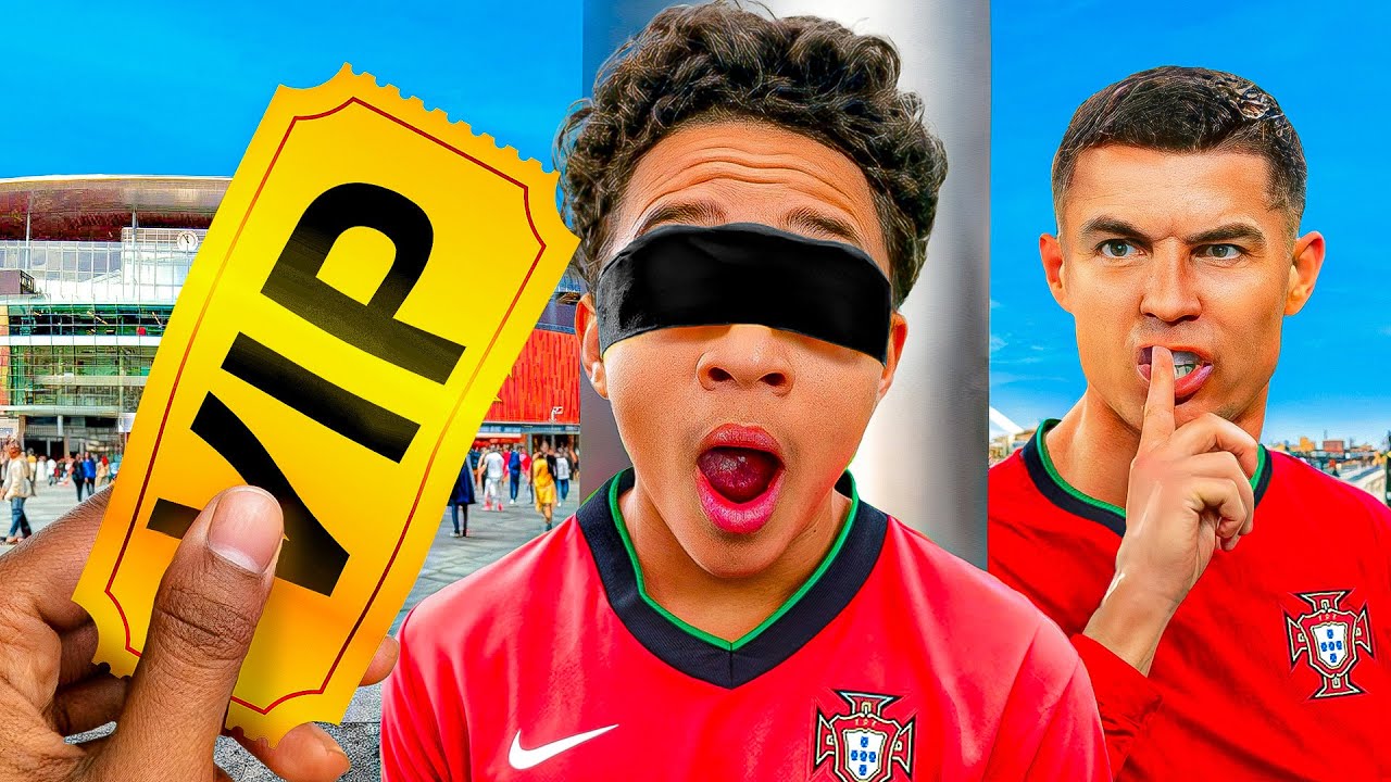 $1 Vs $10,000 VIP Football Seats Ft. KID RONALDO