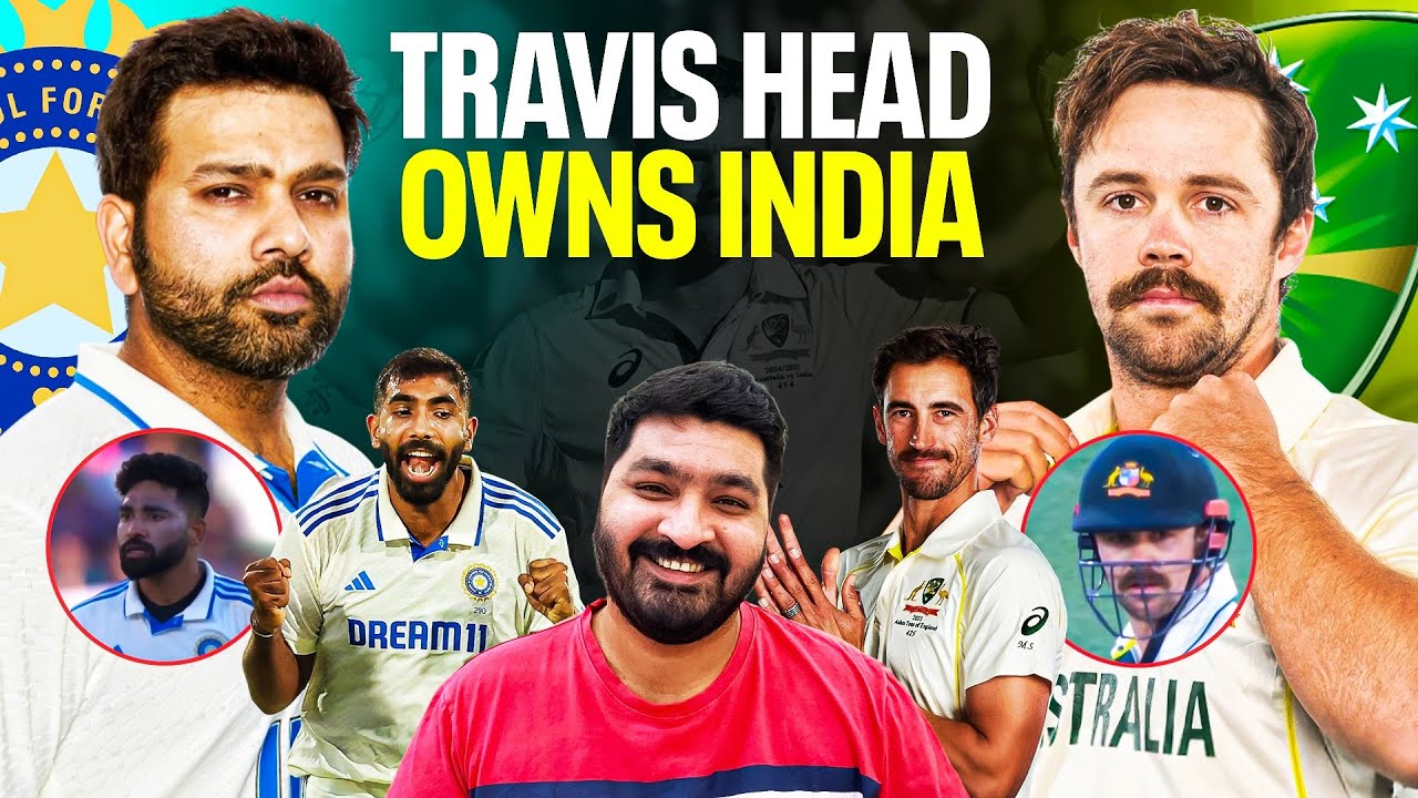 India 🇮🇳 In Deep Trouble Vs Australia | Travis Head 140 | Siraj Vs Travis Head | Bumrah | Rohit |