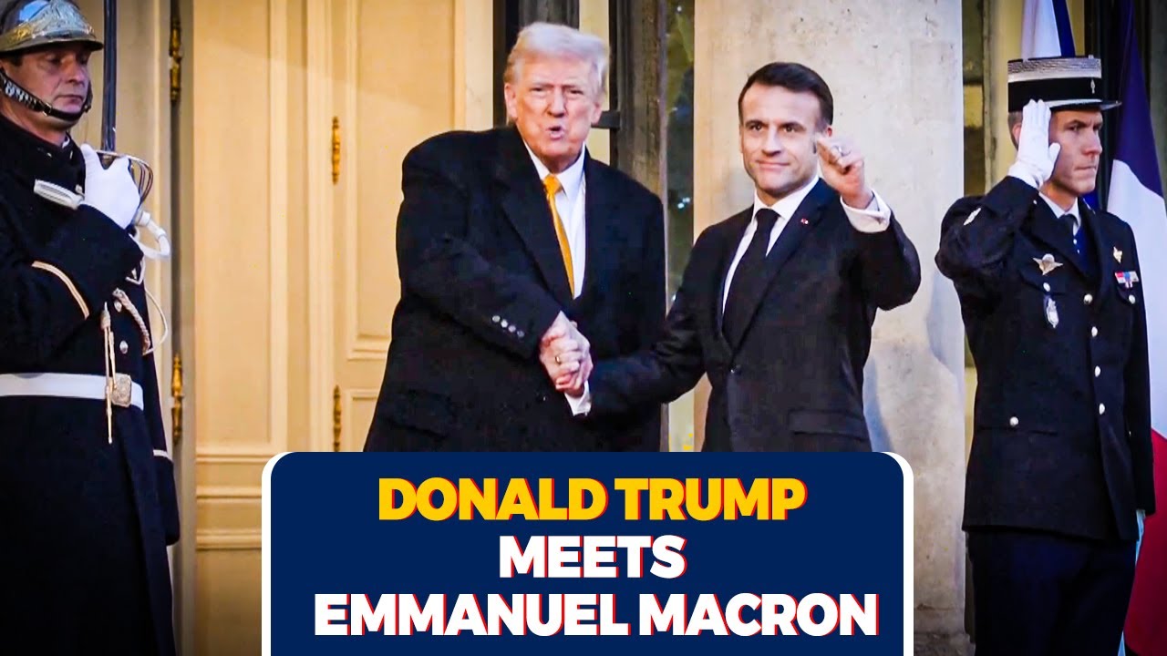 Live: First Visuals Of Trump In Paris | Macron Meets Trump At Elysee Palace | Notre Dame Re-opening