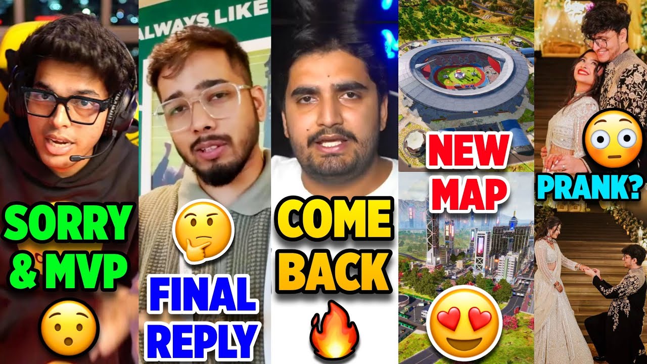 This SHOCKED Everyone😳🔥 BGMI New MAP😍 Marriage Or PRANK?😱 JONATHAN, SCOUT,MAVI,LIVE INSAAN,GODL,S8UL