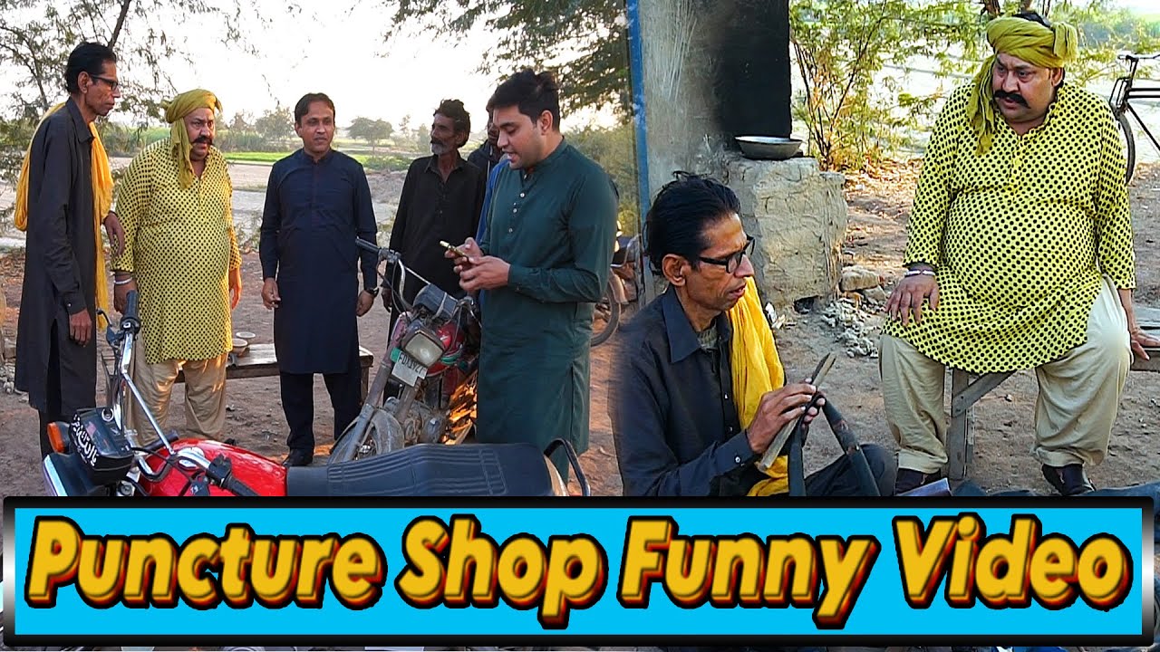 Tasleem Abbas Puncture Shop Funny Video || Soni And Tasleem New Video ||  @TasleemAbbasOfficial