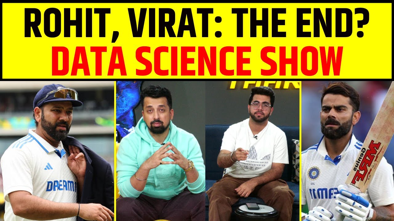 🔴Data Science Show: Are We Seeing The End Of Rohit Sharma u0026 Virat Kohli?