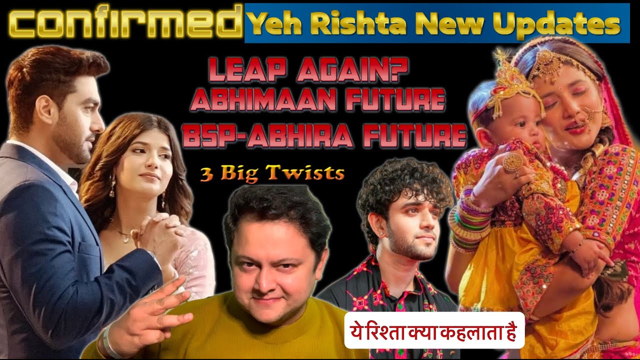 3 Big Twists | Yeh Rishta Kya Kehlata Hai All Info| Yrkkh New Promo #abhira #abhimaan