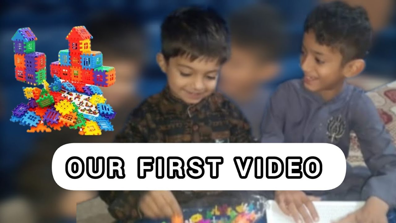 Our First Video| Kids Activities | Hmary New Toys 🤩