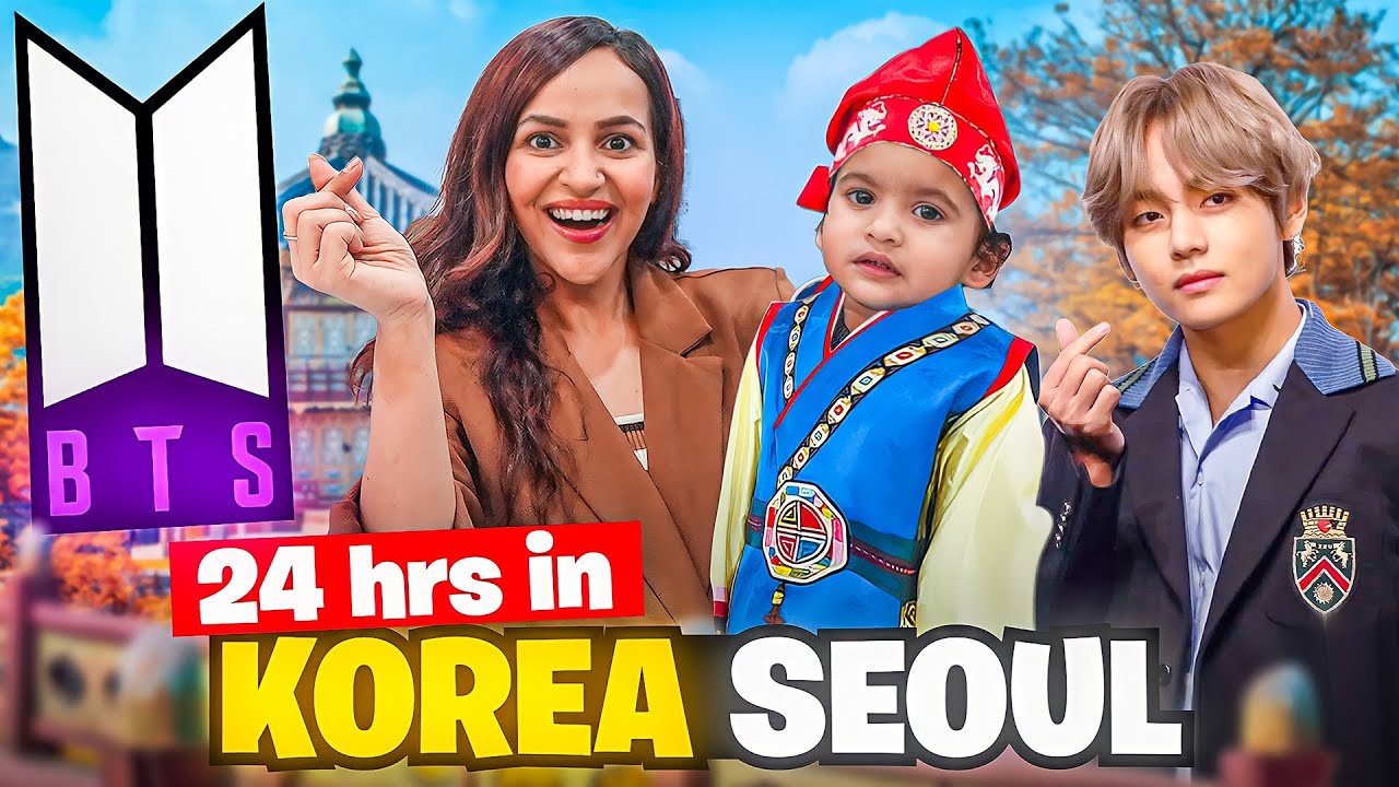 24 Hours In SEOUL, KOREA ❤️ (Robot Hotel, Markets u0026 Shopping)